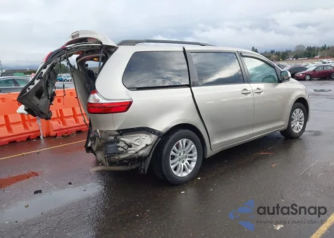 2015 Toyota Sienna Xle 8 Passenger from USA, damaged, VIN 5TDYK3DC5FS658826